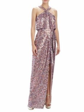 Monique Lhullier Sequin Gown